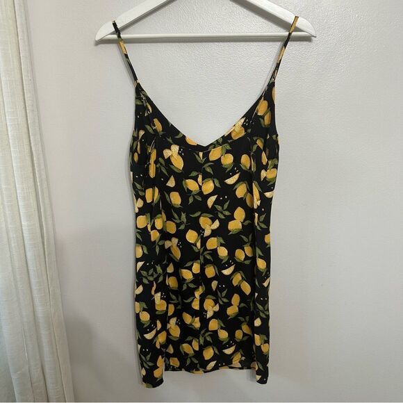 Reformation Marlow Dress in Lemon Drop - Picture 3 of 6